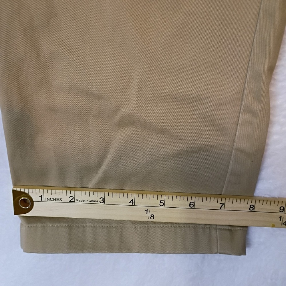 Joseph A Bank Men's Reserve Khaki Pants size 34 x 30 Tailored Fit Fits 34x29 - Picture 5 of 14